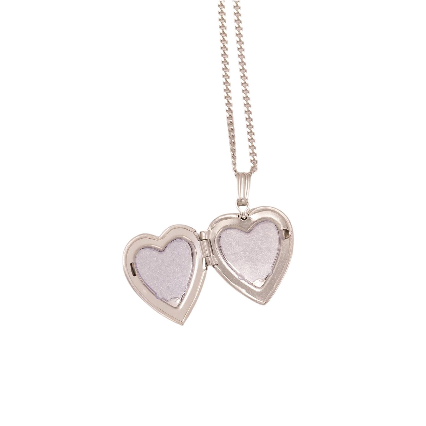 Silver Heart Locket