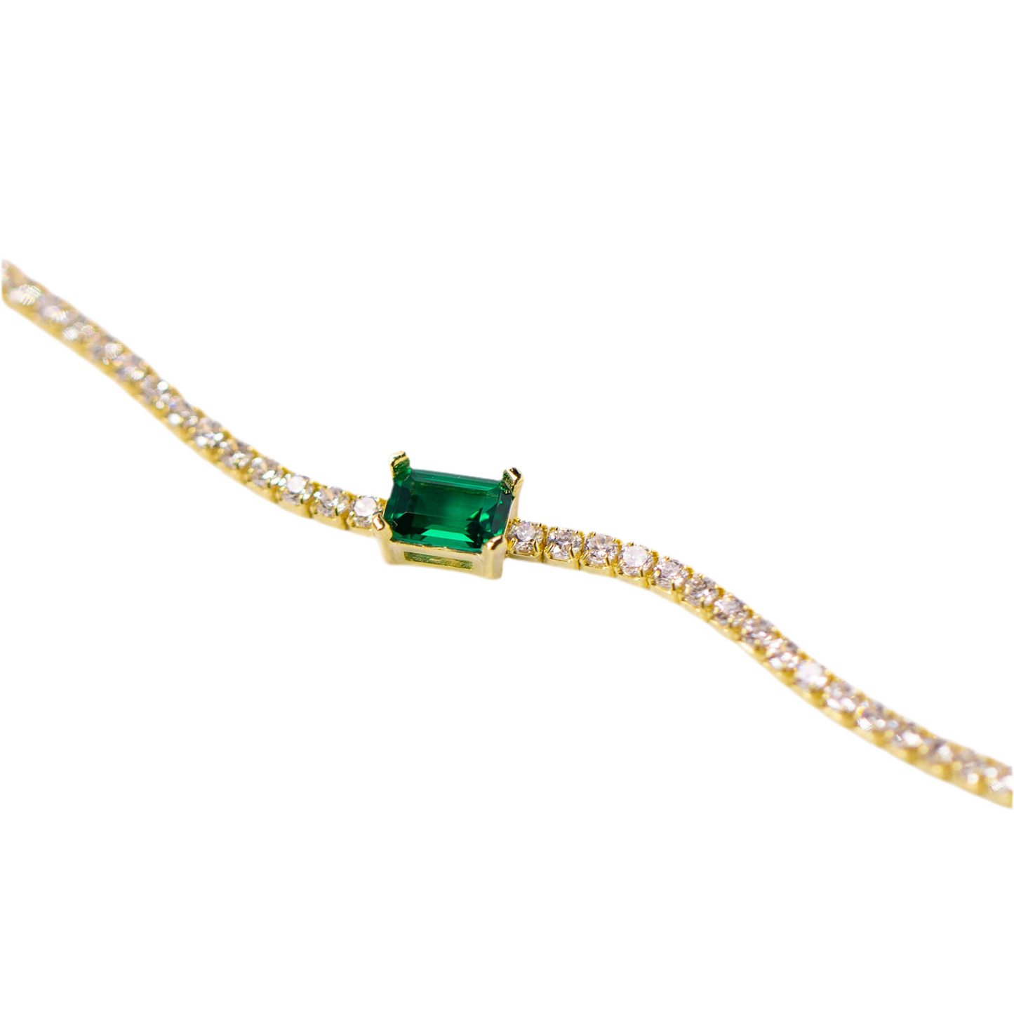 Emerald Tennis Bracelet