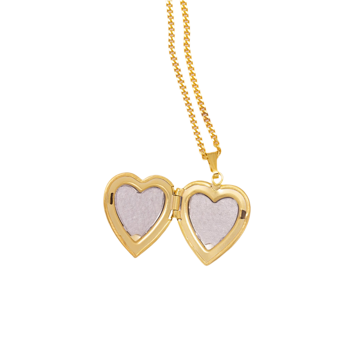 Golden Heart Locket